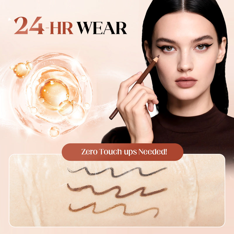 💜LAST DAY - BUY 1 GET 1 FREE💜Waterproof Eyeliner Duo Sharpenable Eye Pencil