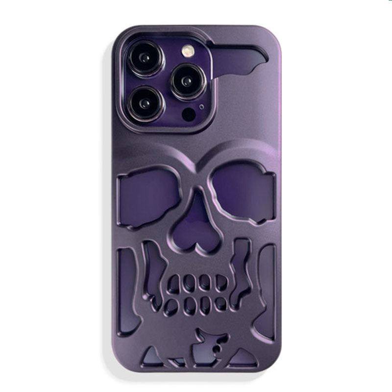 "Dark Punk" Skull Colorful Heat Dissipation iPhone Case