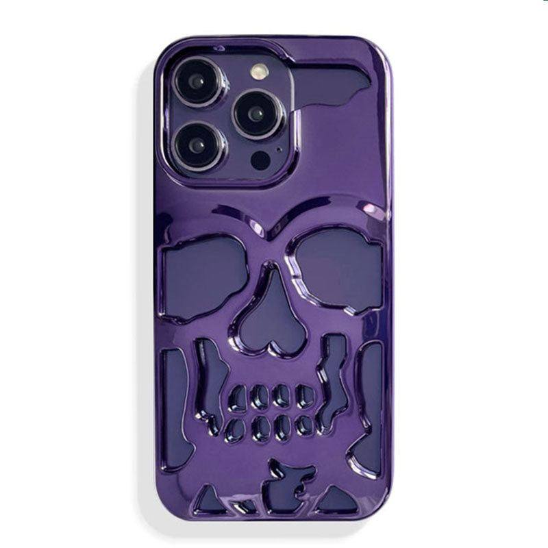 "Dark Punk" Skull Colorful Heat Dissipation iPhone Case