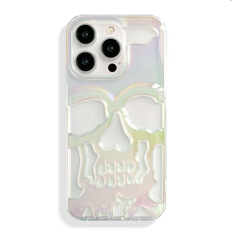 "Dark Punk" Skull Colorful Heat Dissipation iPhone Case