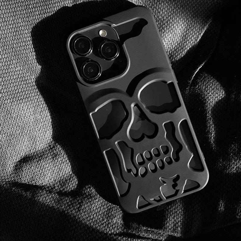 "Dark Punk" Skull Colorful Heat Dissipation iPhone Case