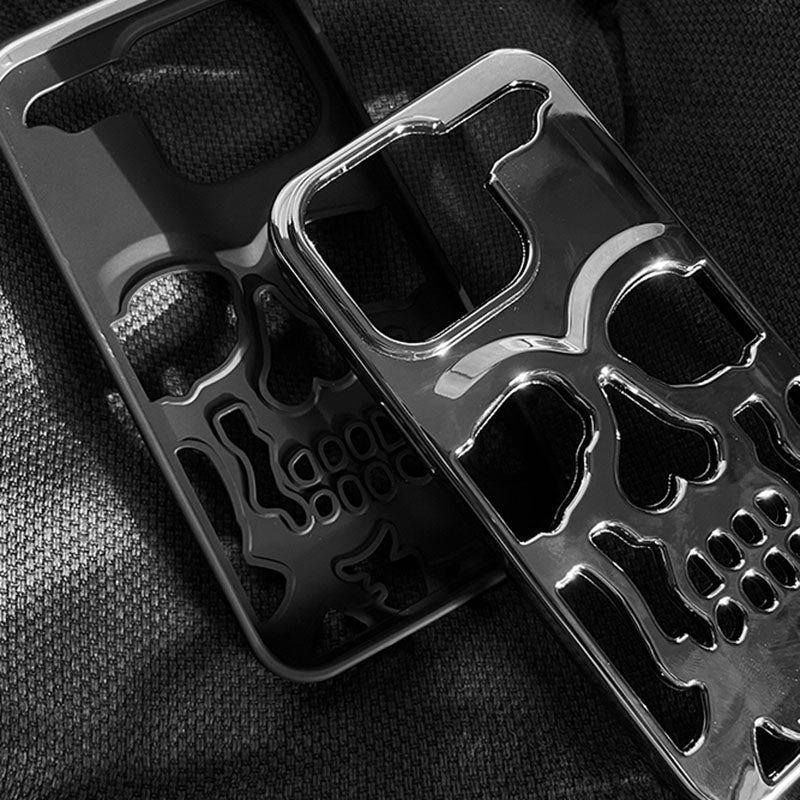 "Dark Punk" Skull Colorful Heat Dissipation iPhone Case