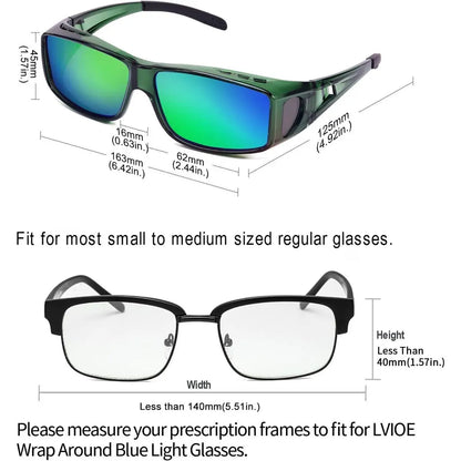 Wrap Around Polarized Sunglasses