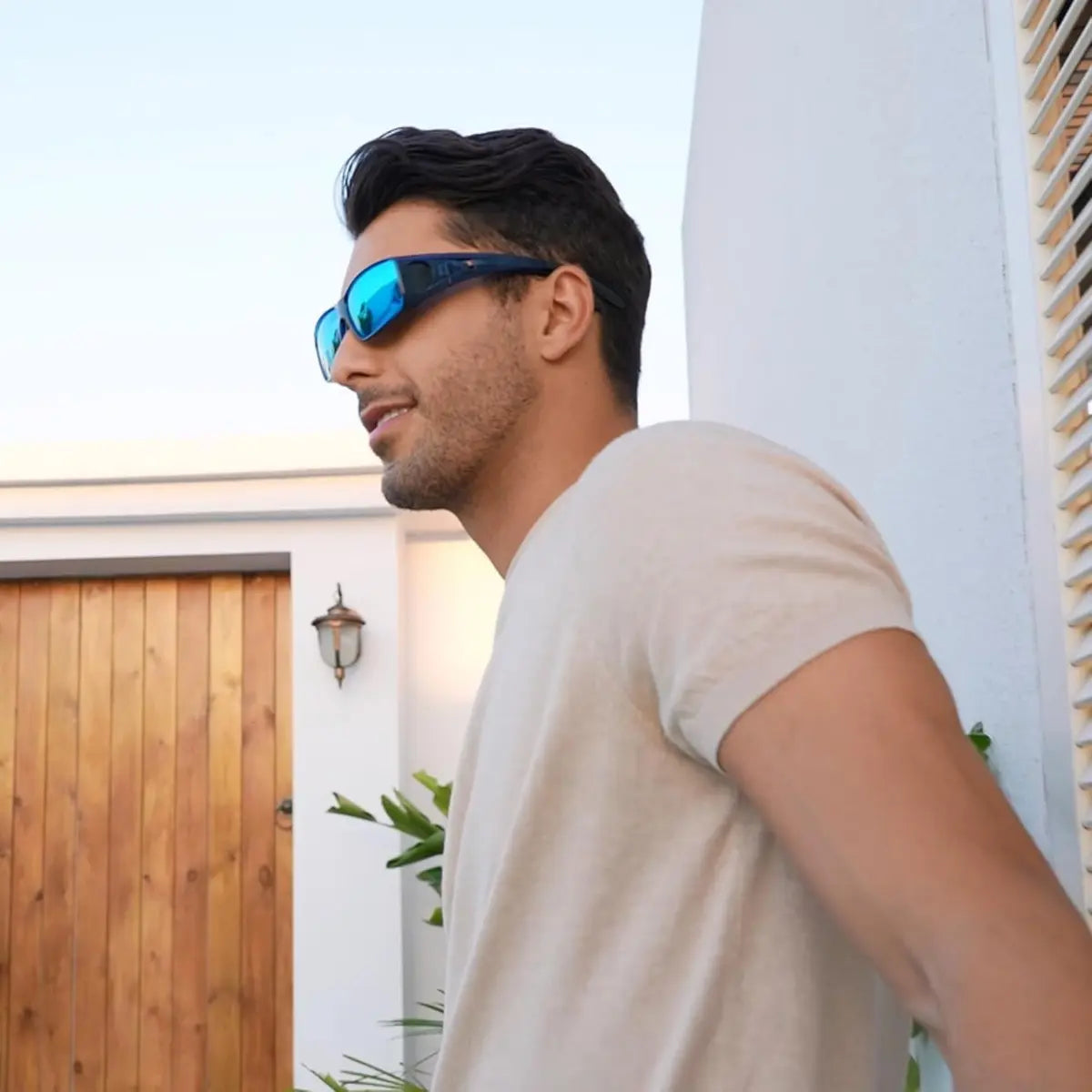 Wrap Around Polarized Sunglasses