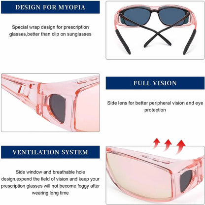 Wrap Around Polarized Sunglasses