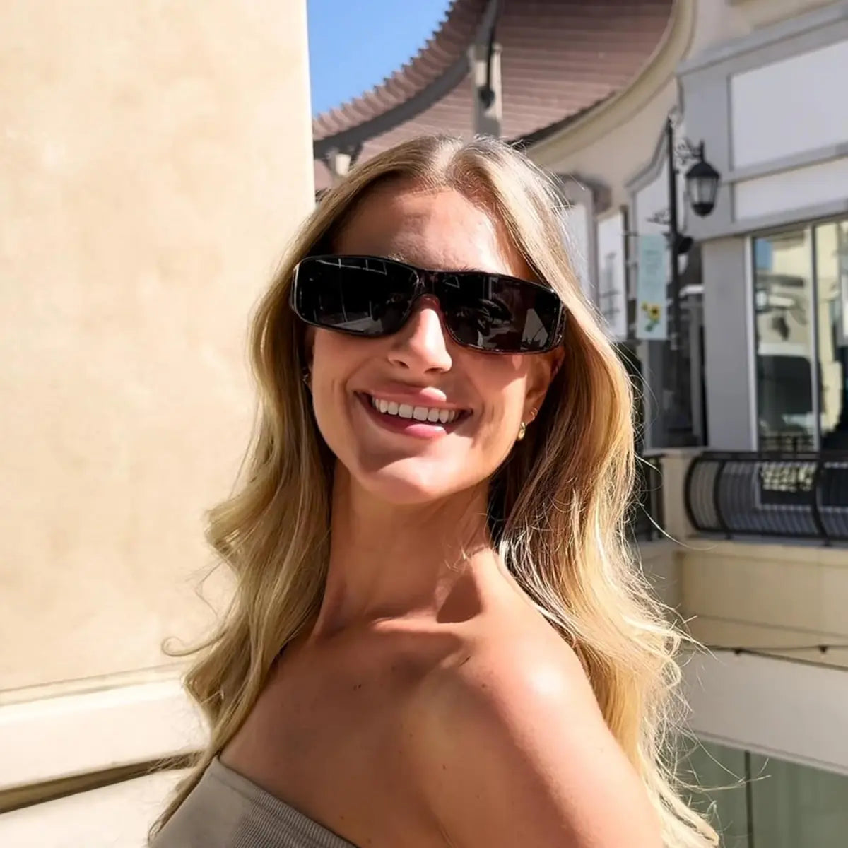 Wrap Around Polarized Sunglasses