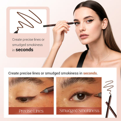 💜LAST DAY - BUY 1 GET 1 FREE💜Waterproof Eyeliner Duo Sharpenable Eye Pencil
