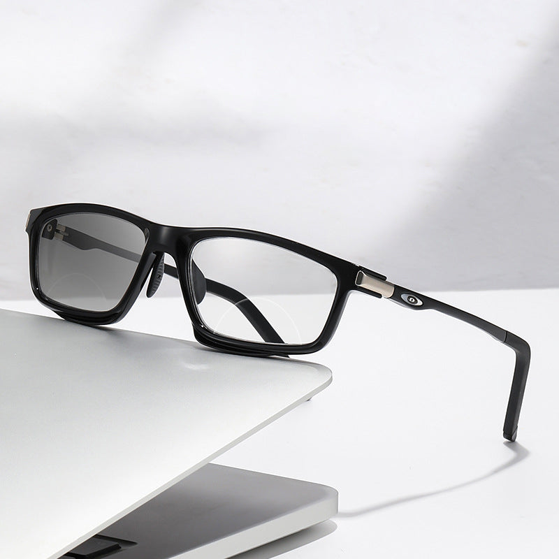 SPORTS COLOR-CHANGING MULTI-FOCAL READING GLASSES