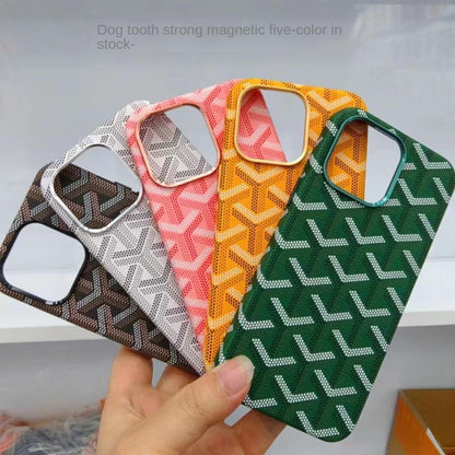 Magsafe Leather Magnetic Protective iPhone Case