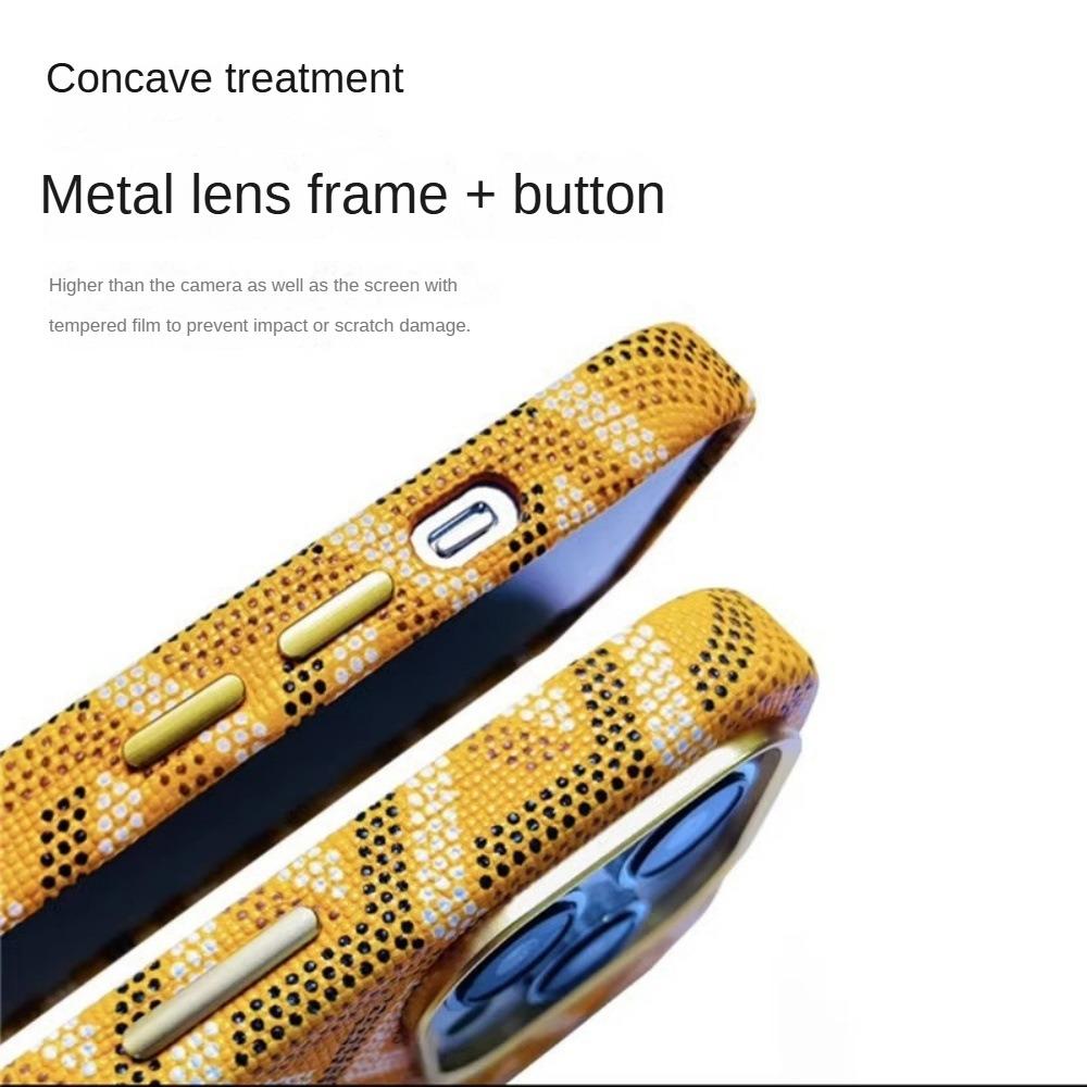 Magsafe Leather Magnetic Protective iPhone Case