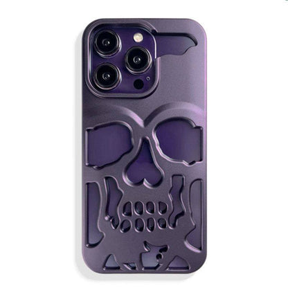 "Dark Punk" Skull Colorful Heat Dissipation iPhone Case