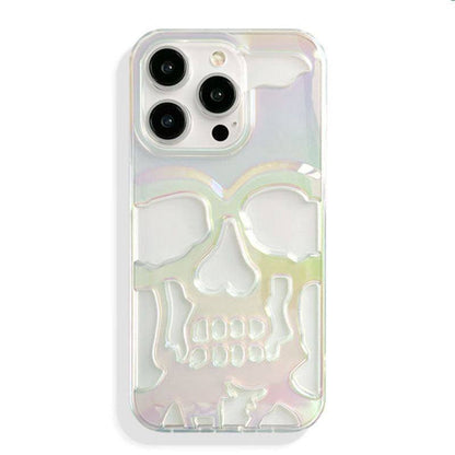 "Dark Punk" Skull Colorful Heat Dissipation iPhone Case