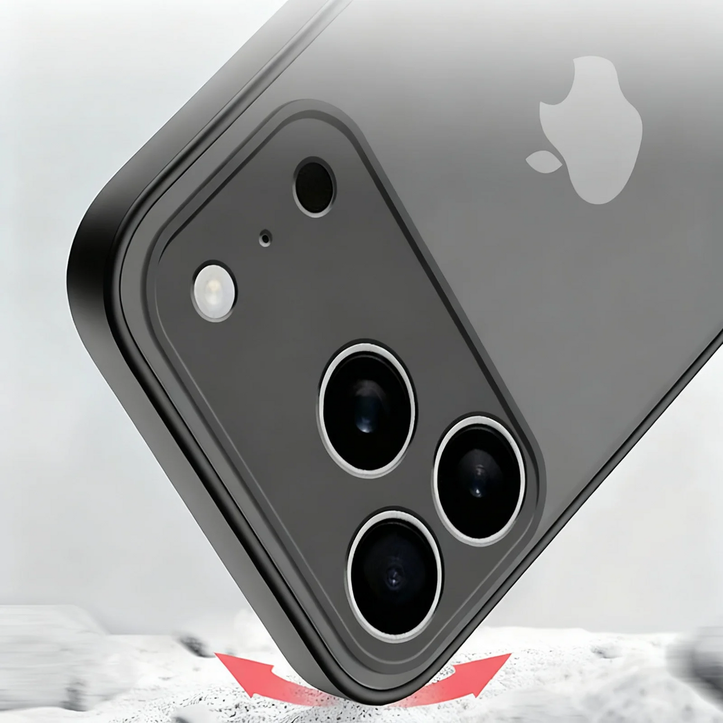 Armor Shockproof Matte Hard iPhone Case