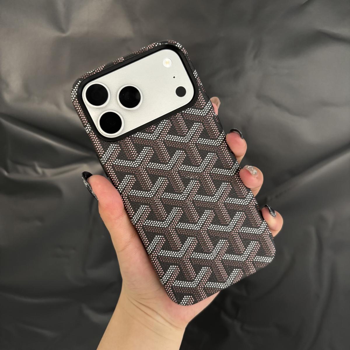 Magsafe Leather Magnetic Protective iPhone Case