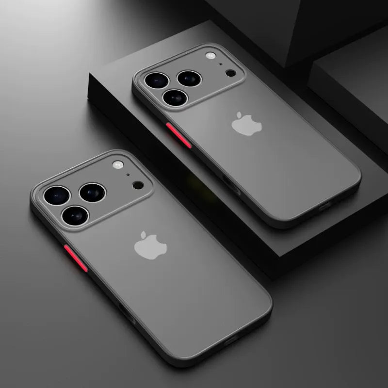 Armor Shockproof Matte Hard iPhone Case