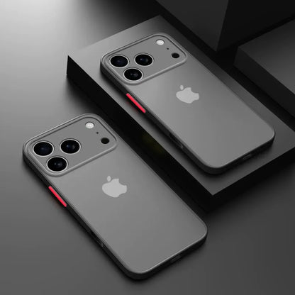 Armor Shockproof Matte Hard iPhone Case