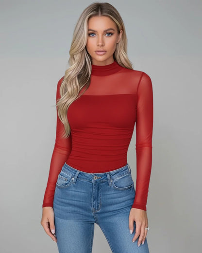 Turtleneck Bodysuit