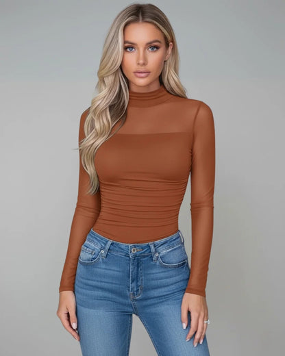 Turtleneck Bodysuit