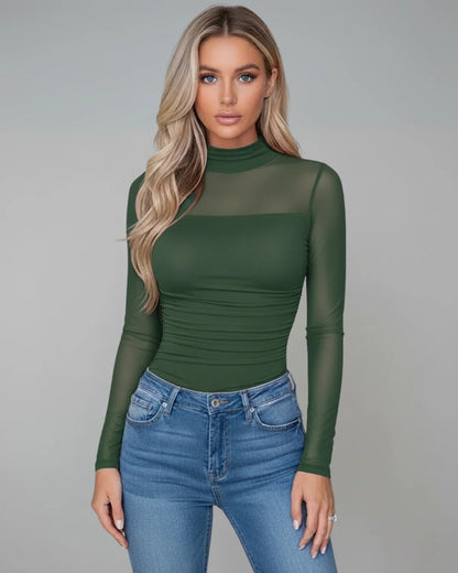 Turtleneck Bodysuit